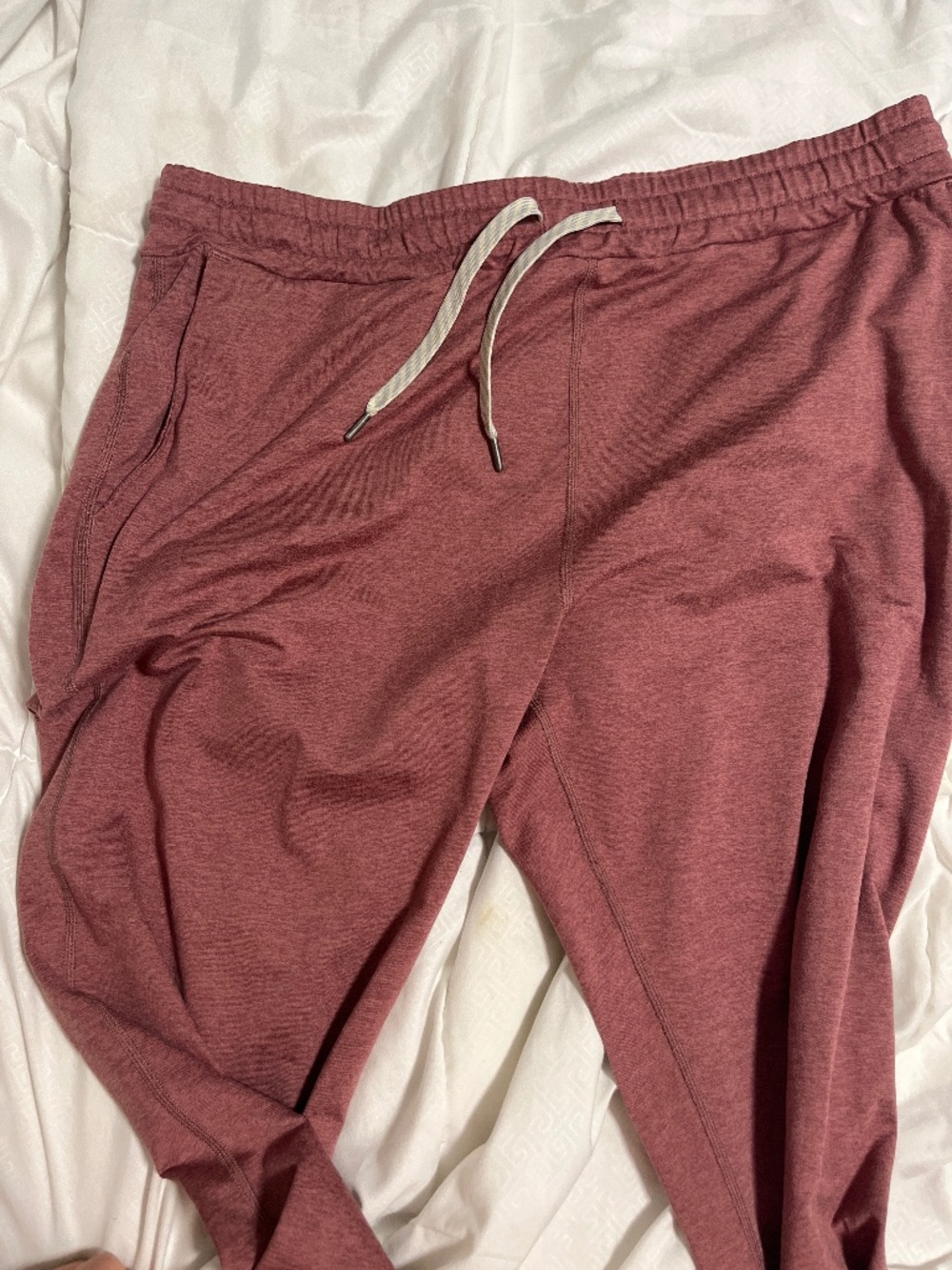 Vuori performance jogger Heathered blush Jogger Sweatpants large